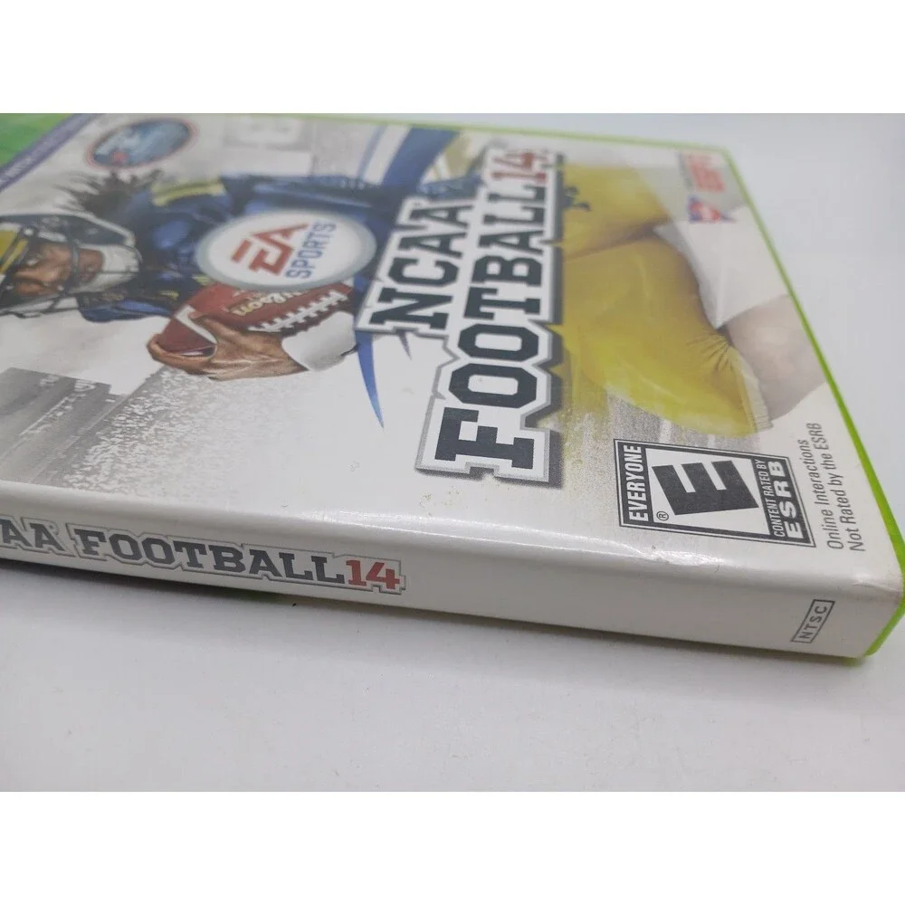 NCAA Football 14 Microsoft Xbox 360 Video Game EA Sports No Manual ESPN NTSC-U/C